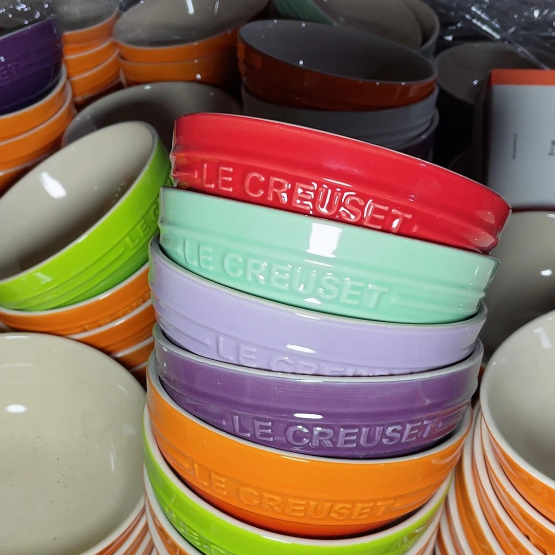 瓷片微瑕陶瓷餐具家用 两个6寸