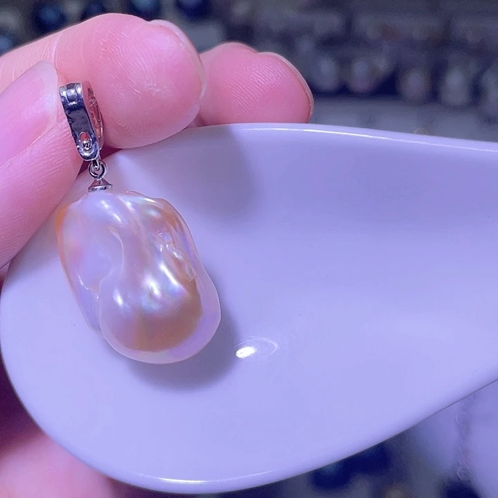 淡水珍珠合金颈饰68