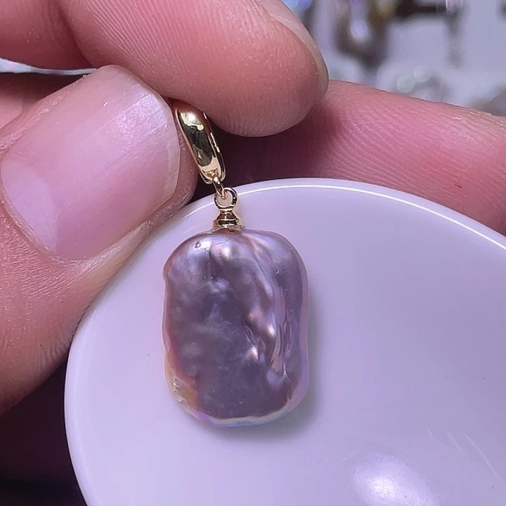 颈饰合金淡水珍珠48