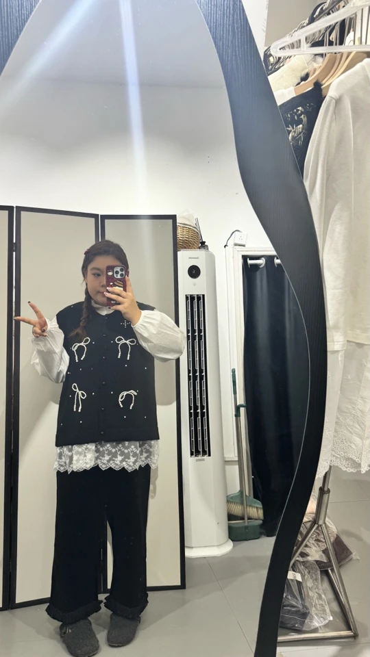 重工针织马甲两件套130-190斤