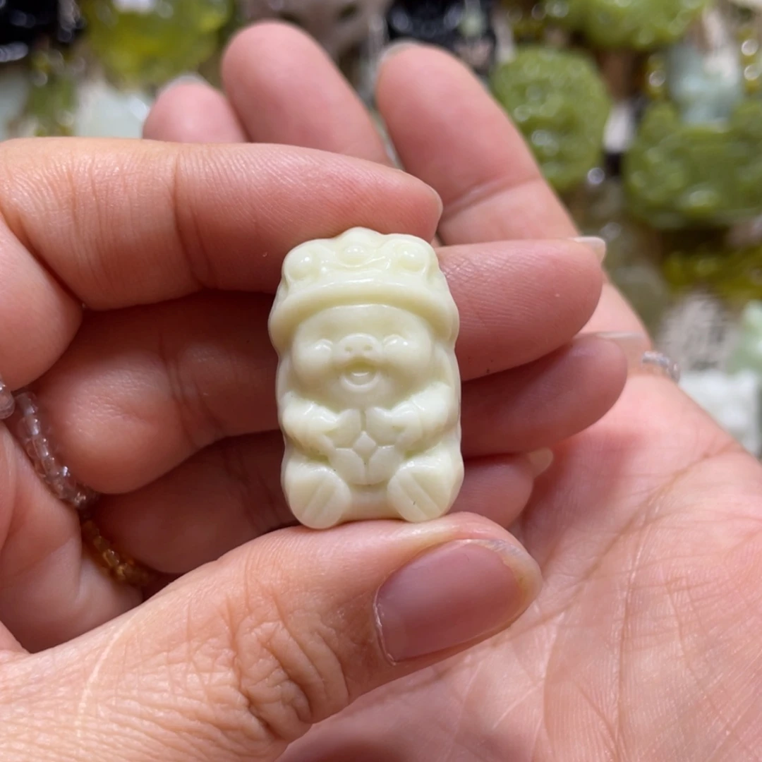 【闪购商品】岫玉颈饰未镶嵌34吊坠