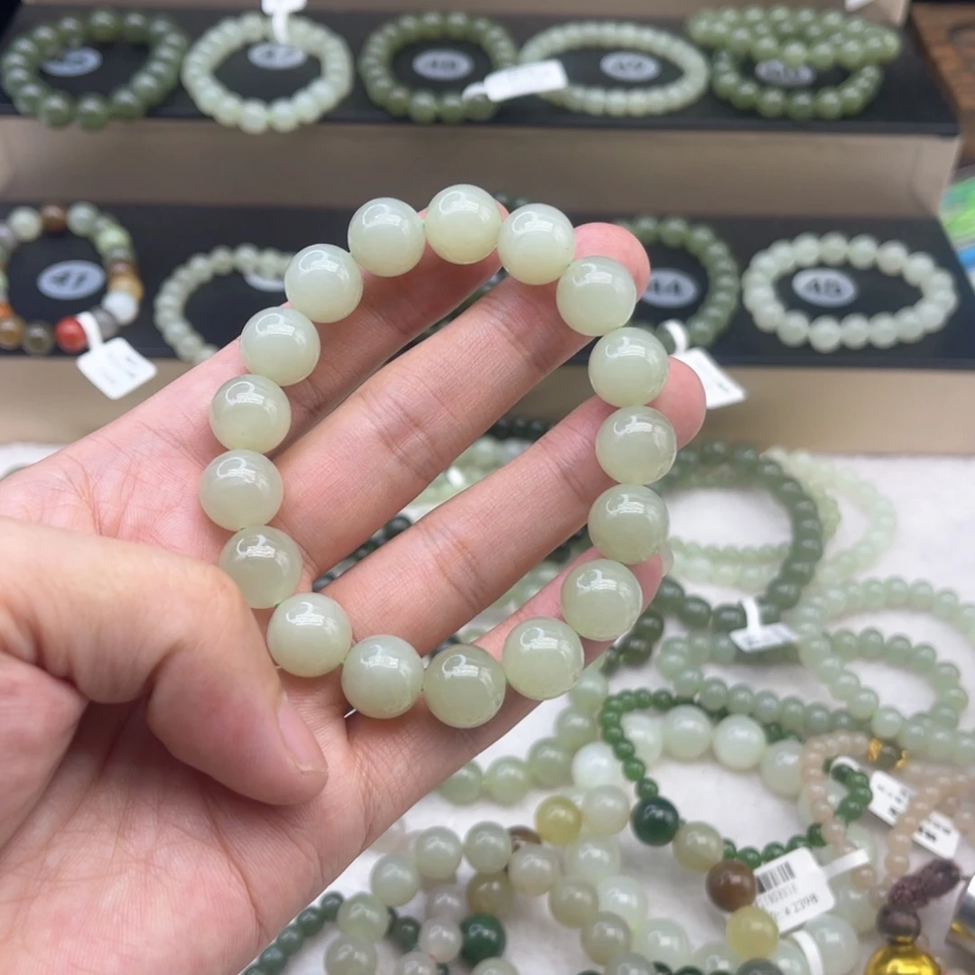 妄***.手链未镶嵌和田玉卡12晴水