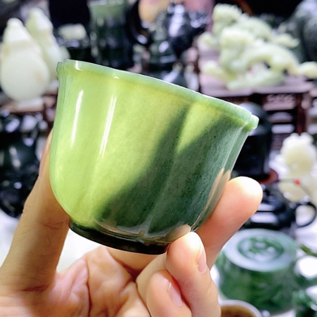 【闪购商品】和田玉未镶嵌摆件主人杯