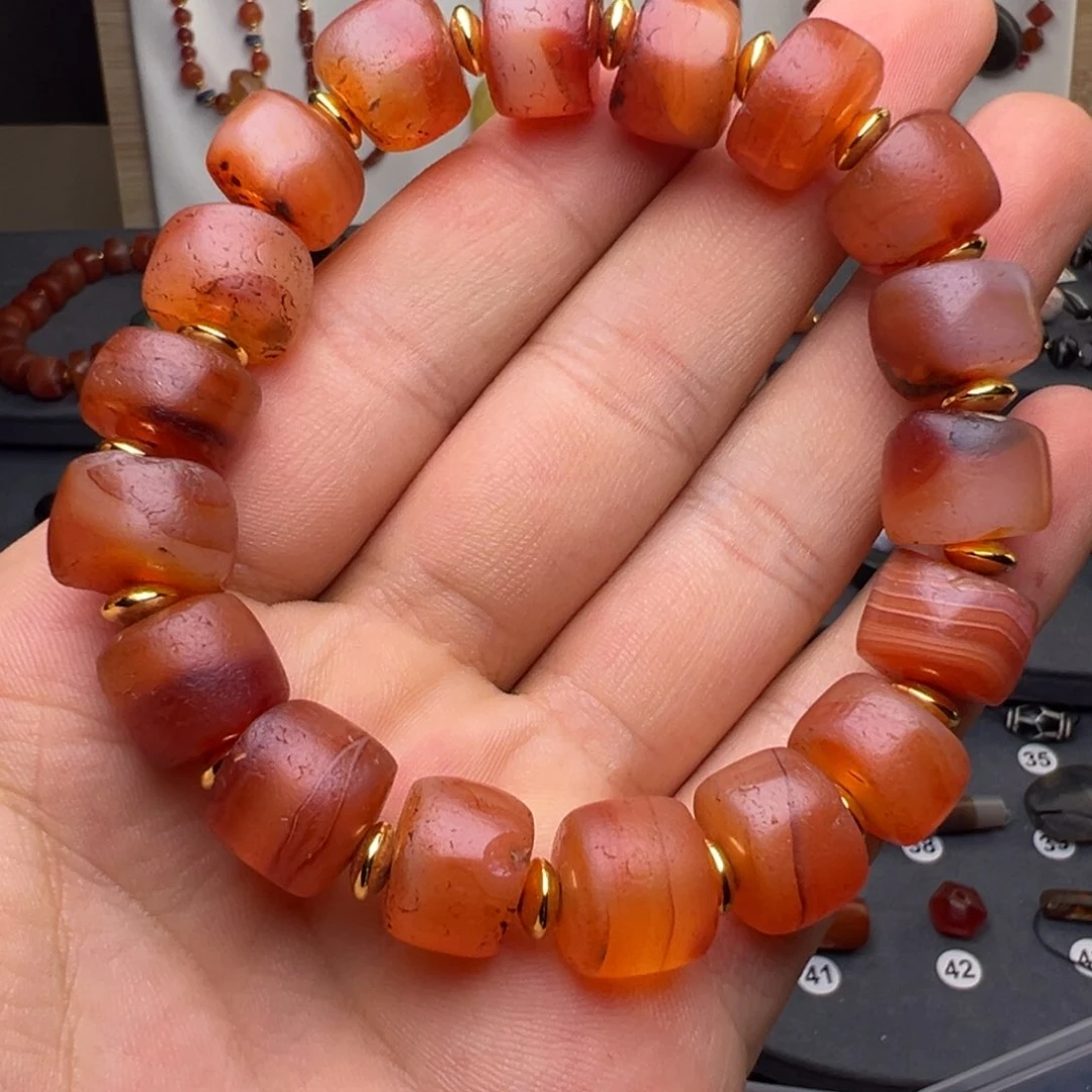 玛瑙/玉髓手链合金