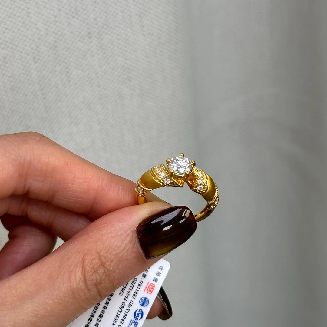 爱一【菲菲】足金999 戒指