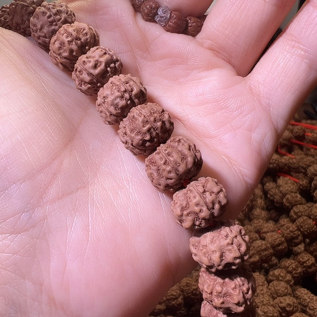 单***伟金刚菩提手串刹车片老树梅花12MM108长串