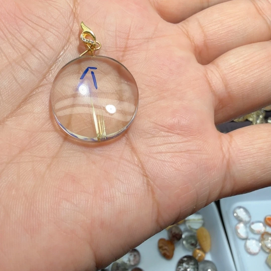 百***斤未镶嵌吊坠(不含链)水晶水晶