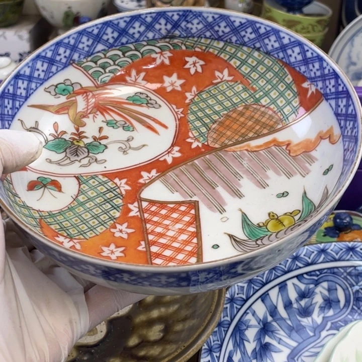 琉璃手工艺品他家瓷器真美…