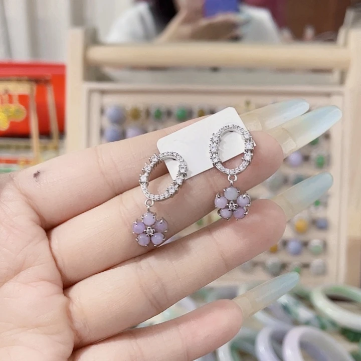 颈饰未镶嵌翡翠天然翡翠Ａ货