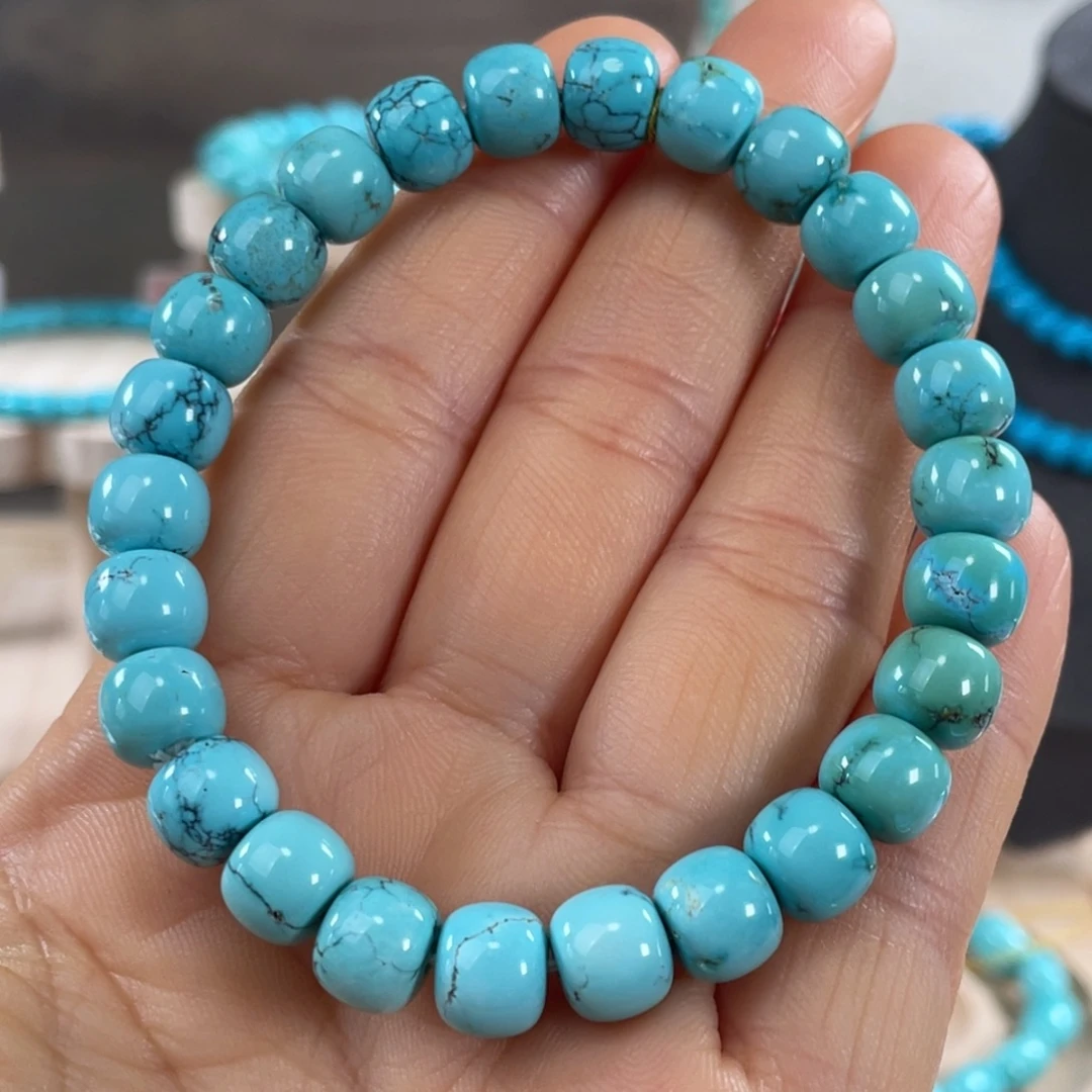 绿松石未镶嵌套链8.6mm