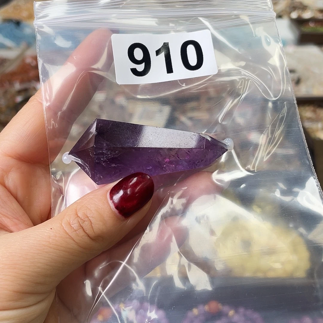 半***️水晶手串未镶嵌摆件910。