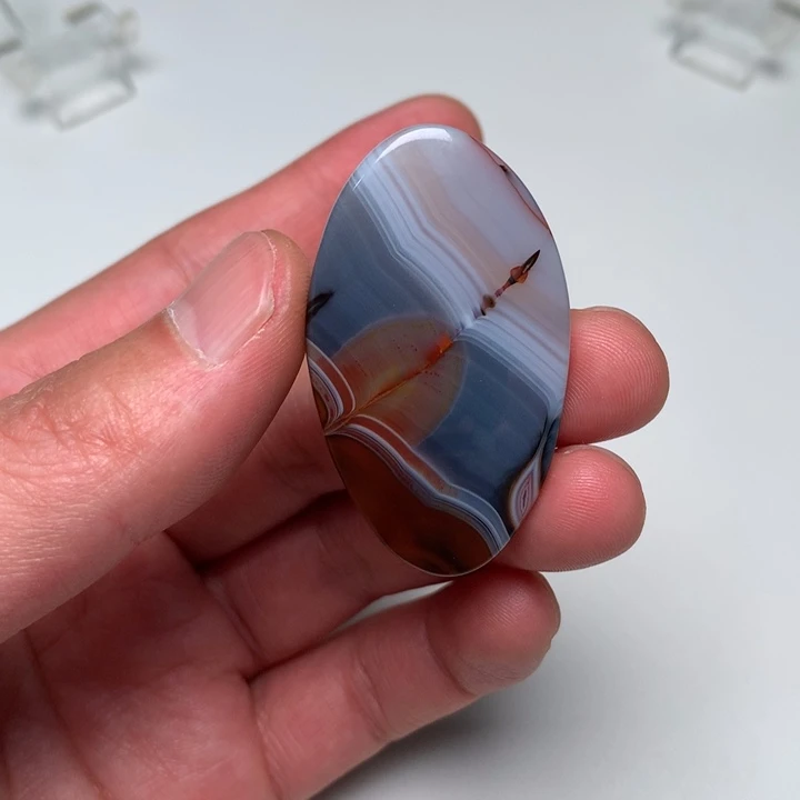 玛瑙/玉髓吊坠(不含链)未镶嵌路*