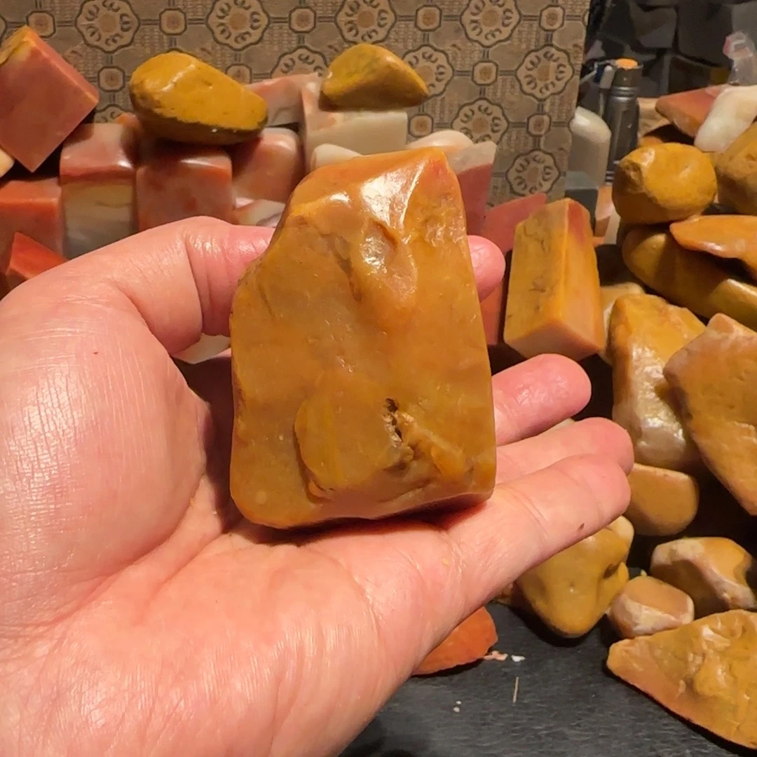 老挝石老挝，田黄原石，