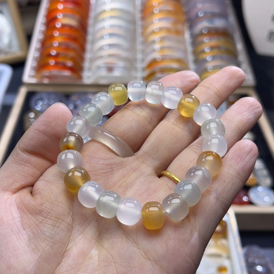 玛瑙/玉髓未镶嵌手链