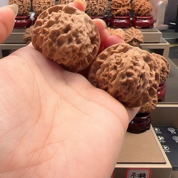 吊坠文玩核桃41 秦闷 d-019