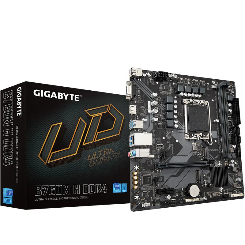Gigabyte/技嘉技嘉4000元主机盒装固态电竞专业办公原装商务电脑