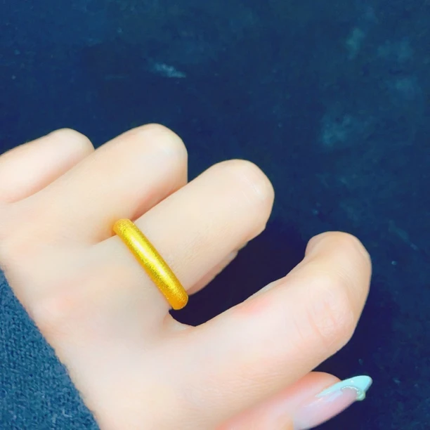 铜合金戒指 丝绒闭口戒指