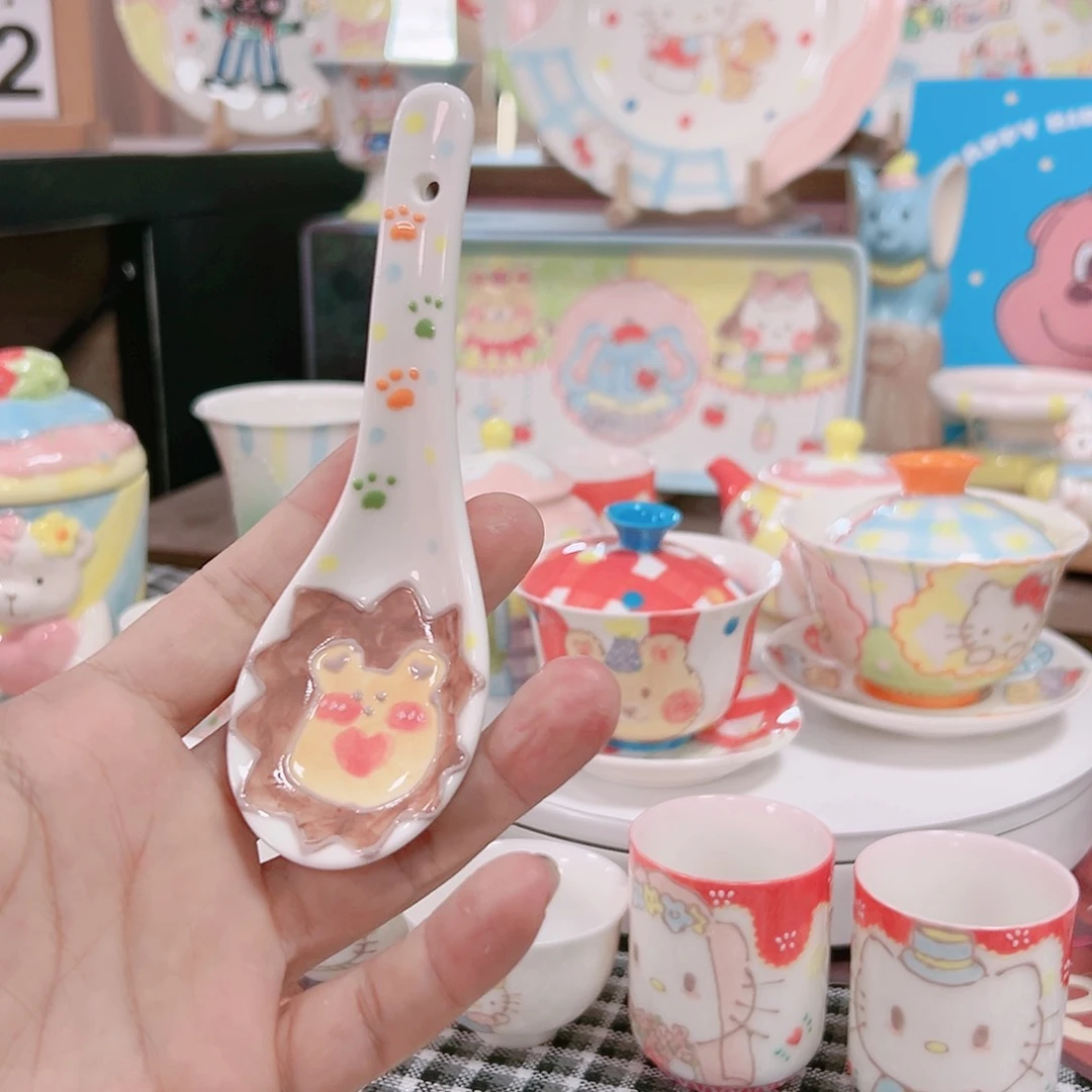 可爱陶瓷高温手作