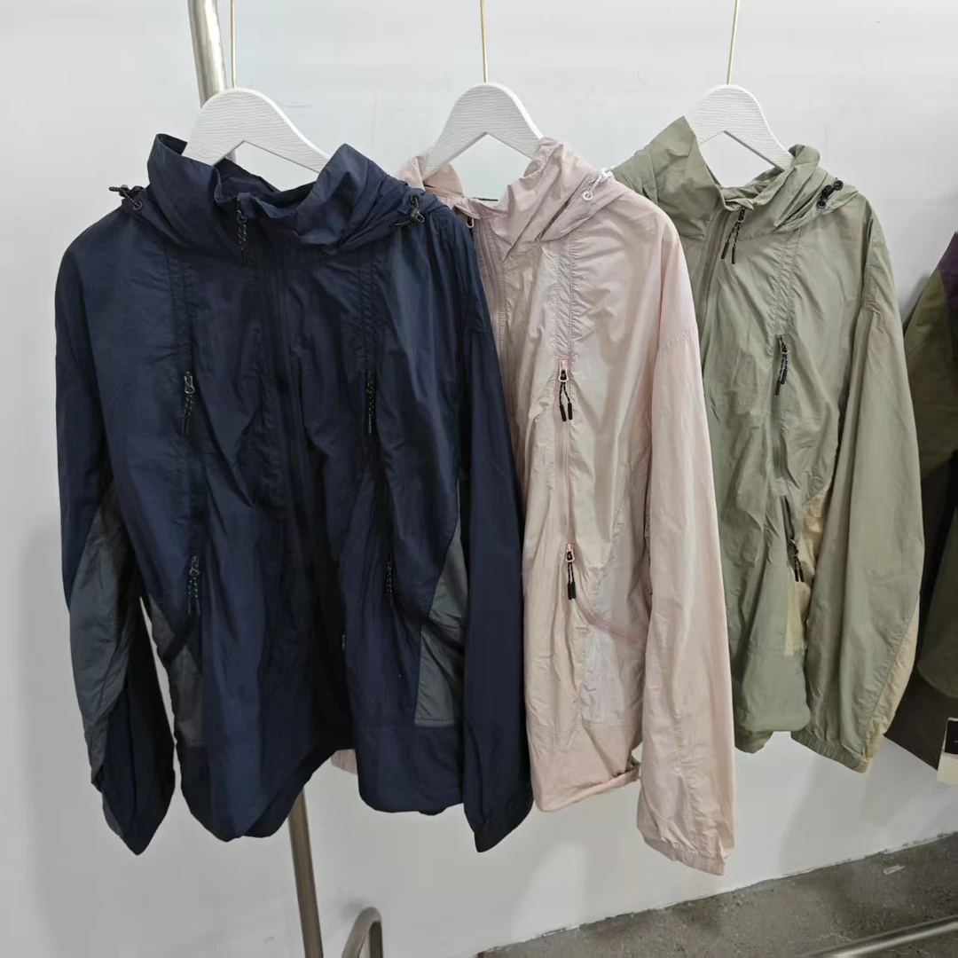 31020防晒衣轻量拼接款透气防晒外套不挑