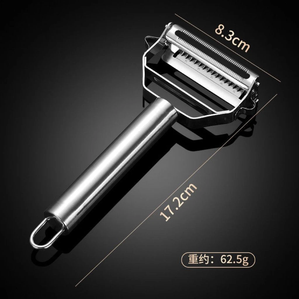【MR】不锈钢削皮刀家用多功能刮皮刀水果蔬菜瓜刨土豆削皮器刨丝神