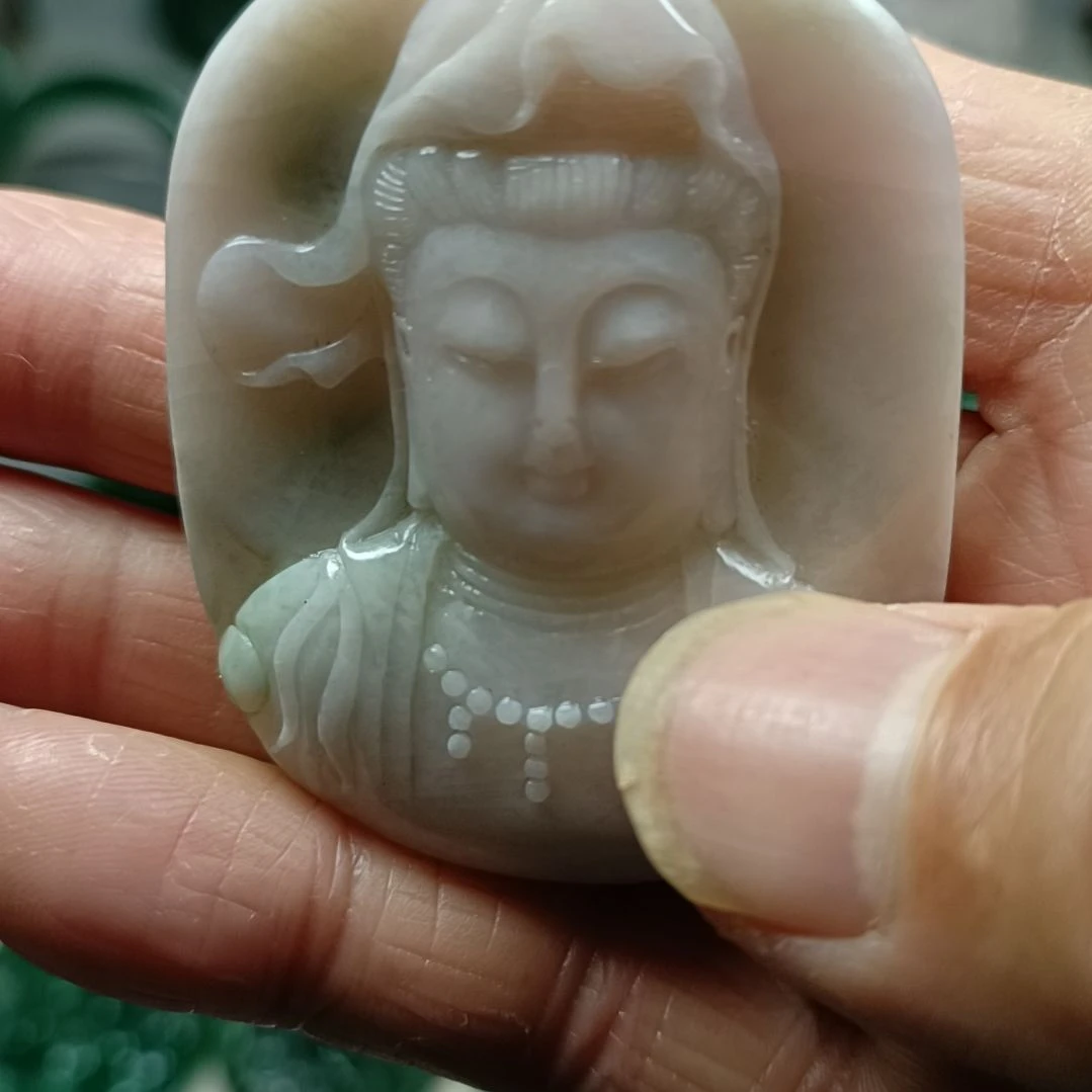 独山玉挂件未镶嵌