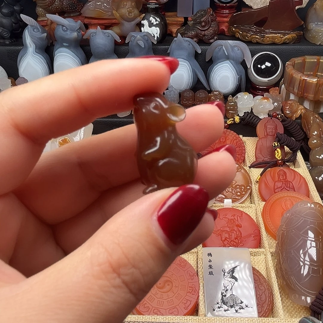 玛瑙/玉髓未镶嵌颈饰