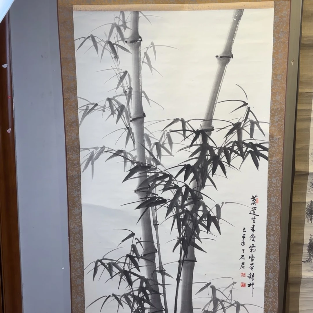 书法威*卷轴纸本凌裱42