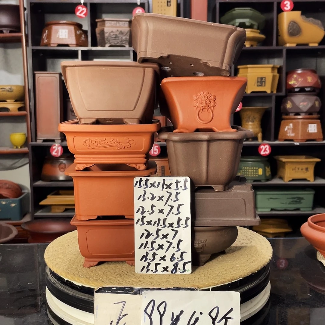 D-盆尚好紫砂花盆