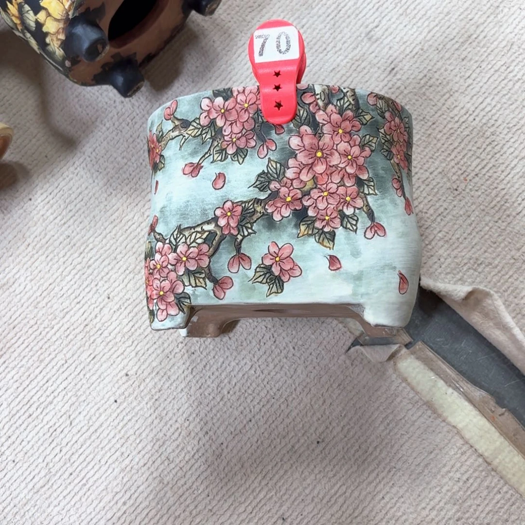 紫砂花盆陶瓷多肉花盆精品