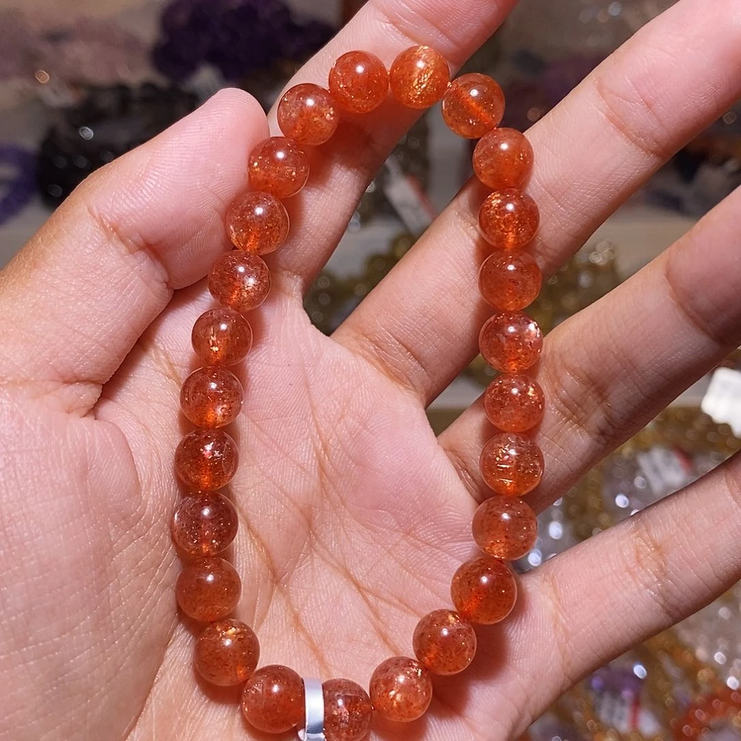 【闪购商品】手链未镶嵌长石?****?金太阳7.8mm