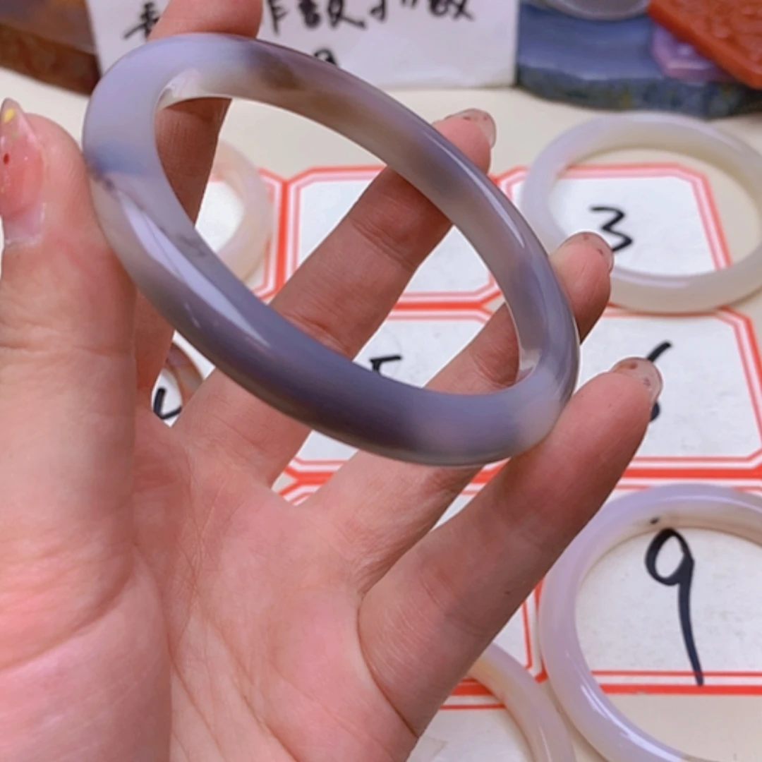 【闪购商品】玛瑙/玉髓未镶嵌珠宝半成品淺*