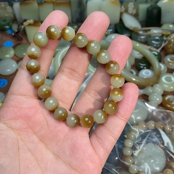 最***仔和田玉未镶嵌吊坠(不含链)