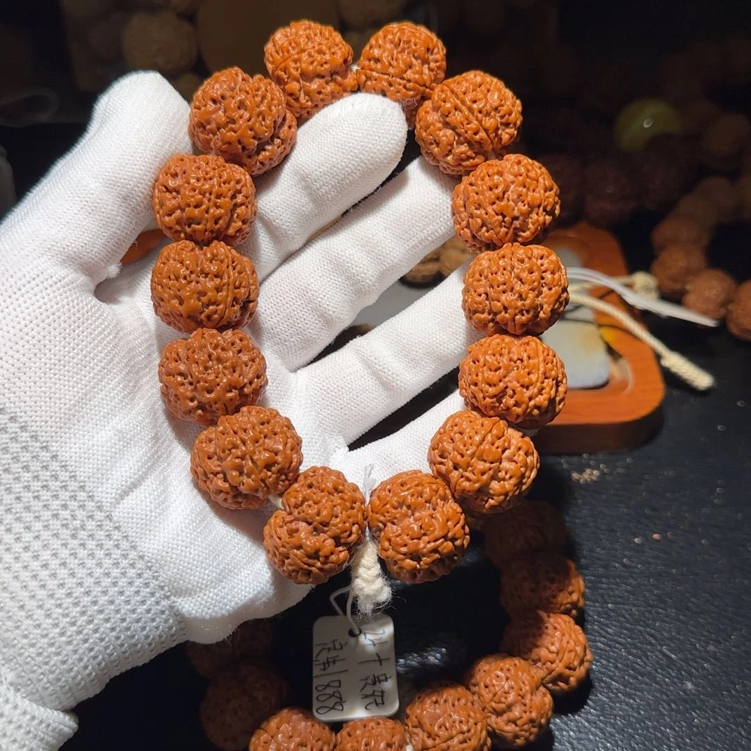 金刚菩提吊坠24贵妃定制满肉蜂窝梅花