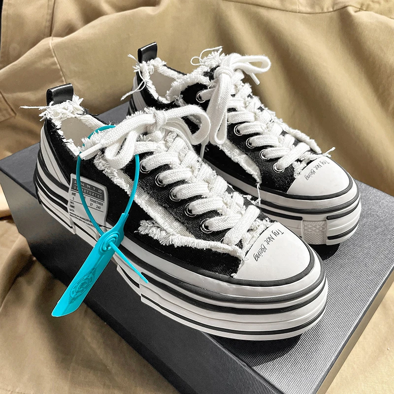 高质量~官方正品吴建豪同款乞丐鞋2025新款透气帆布鞋莆田休闲男