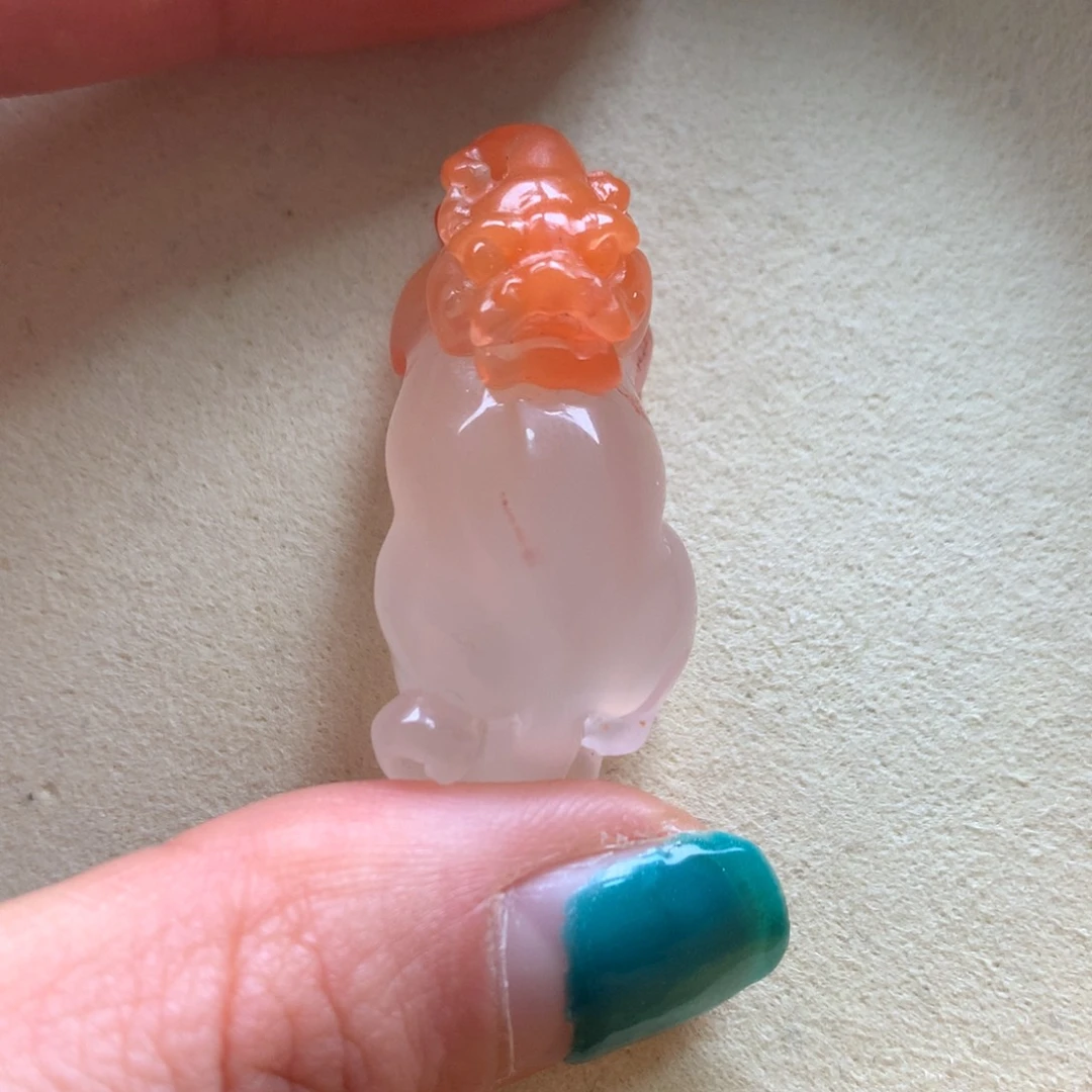 南红玛瑙未镶嵌保山天然原矿南红貔貅吊坠