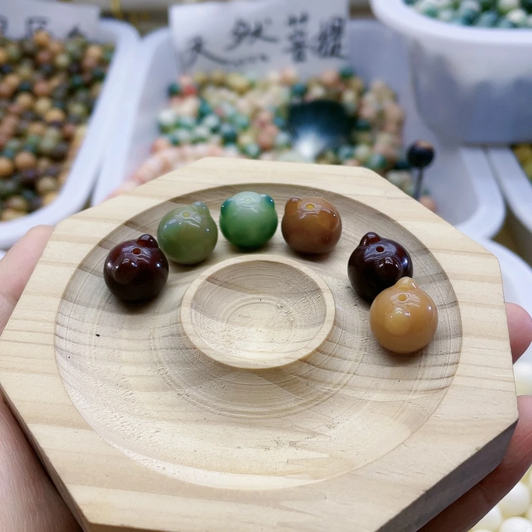 菩提根/象牙果手串一****?猫头