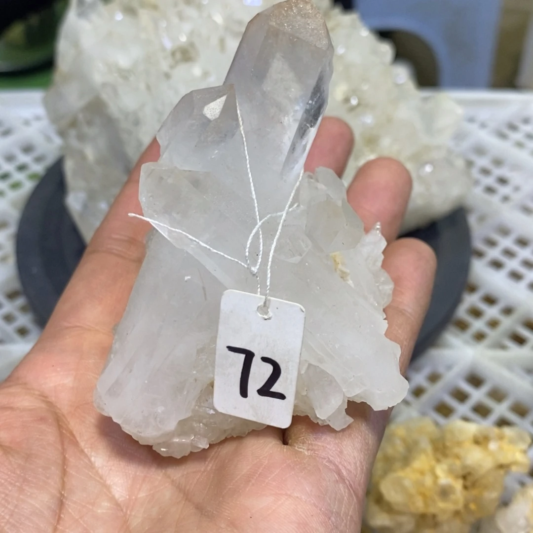 水晶水晶原石摆件未镶嵌