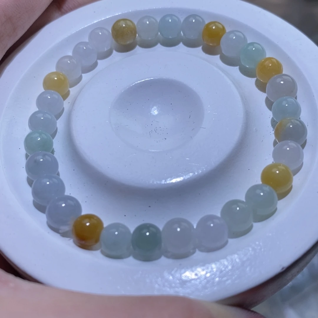 未镶嵌手串翡翠天然缅甸翡翠a货