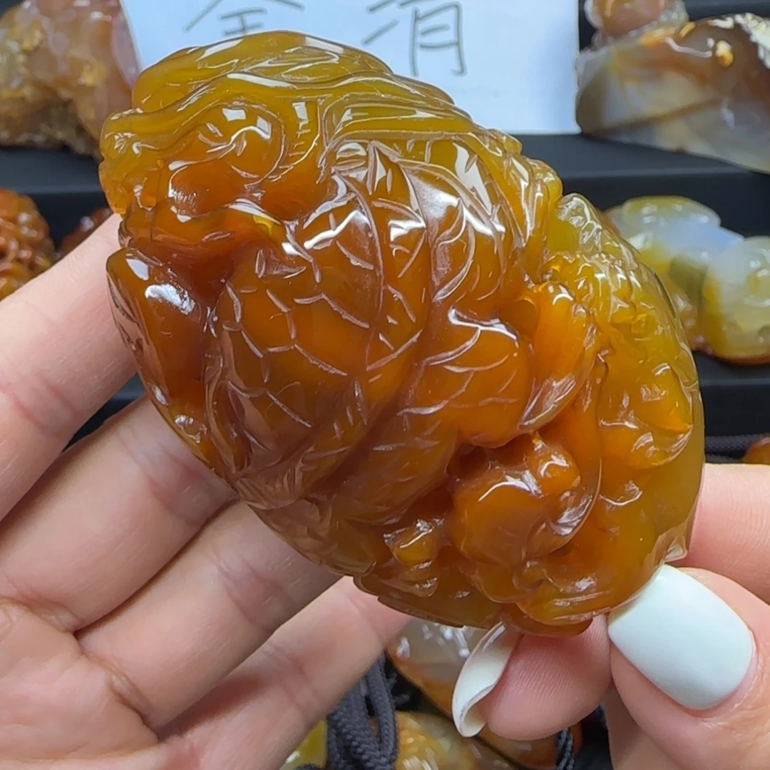 玛瑙/玉髓未镶嵌摆件