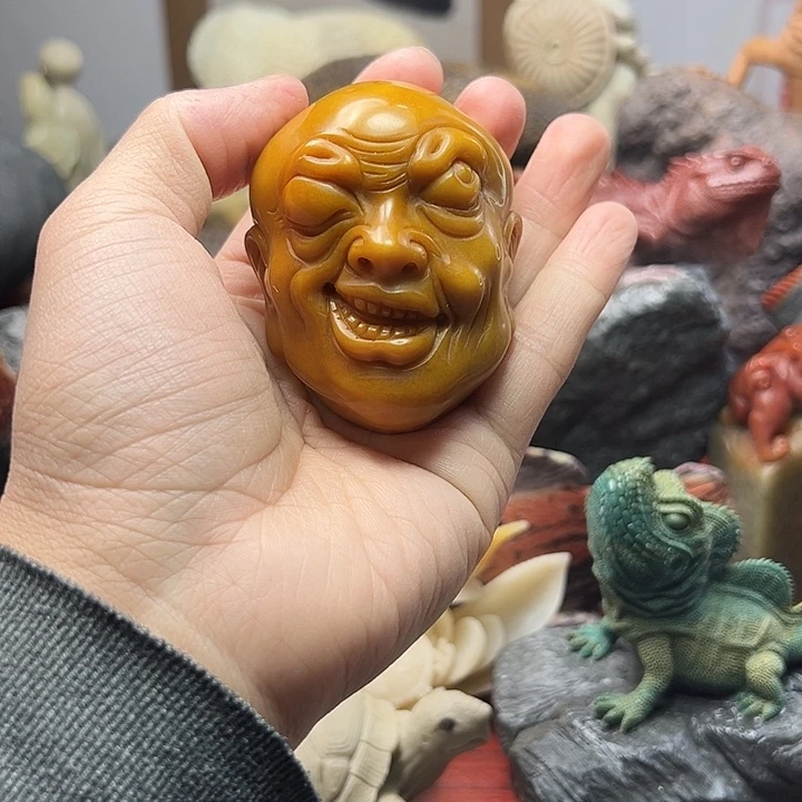 老挝石老挝石手把件