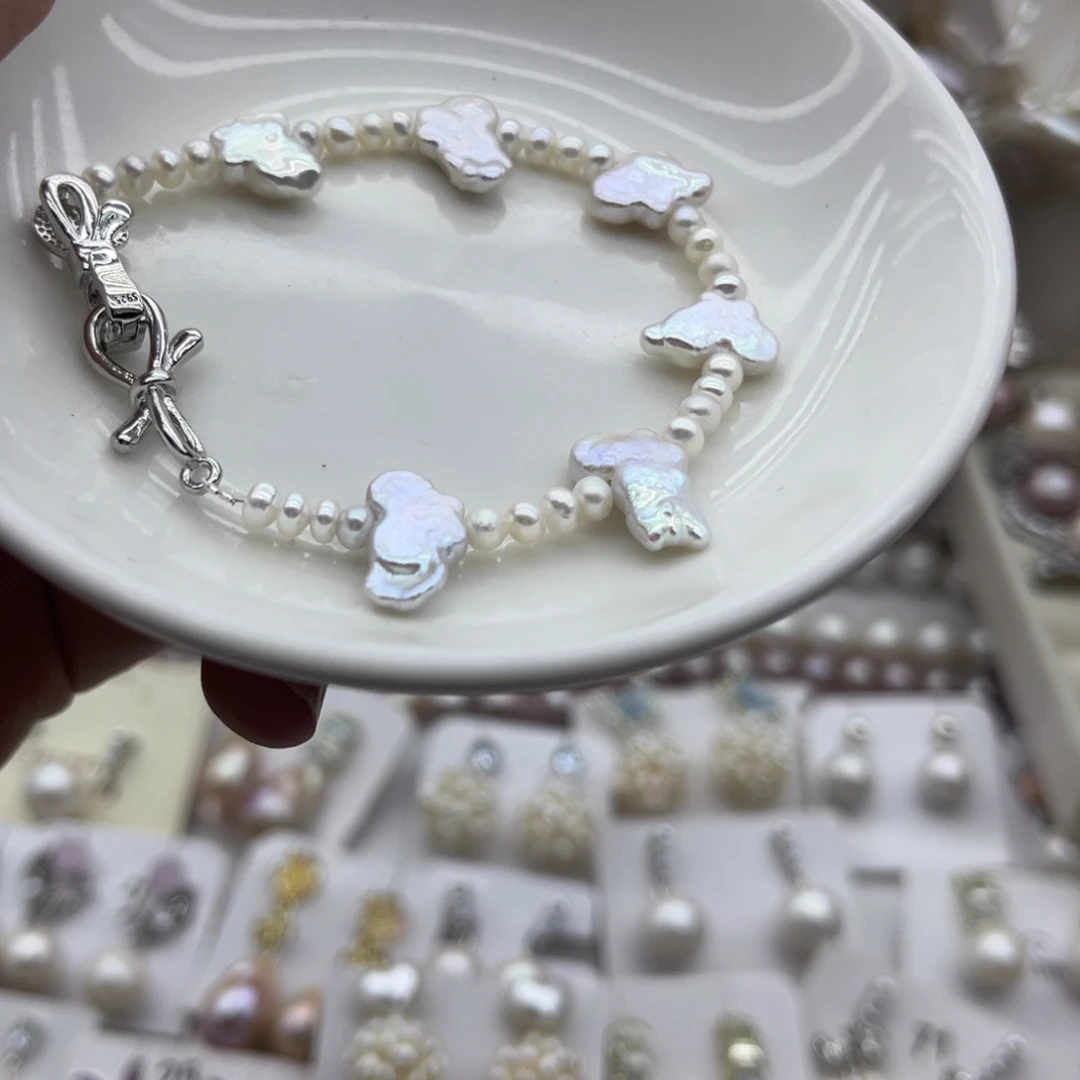 未镶嵌颈饰淡水珍珠