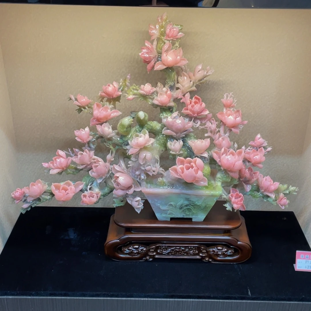 蛇纹石玉未镶嵌摆件