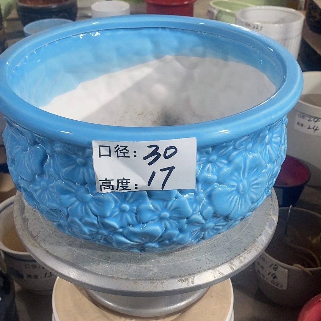 【闪购商品】陶瓷微瑕花盆-大大大033-1个大号兰