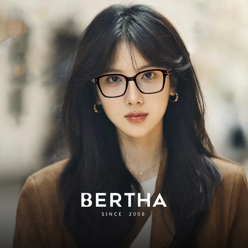 【免费配度数】老钱风玳瑁眼镜架女款可配近视防蓝光素颜平光镜dby