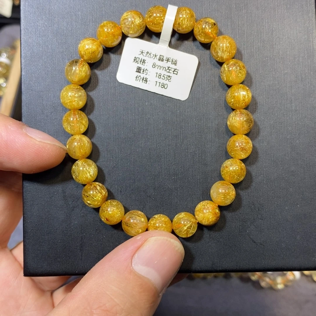 ****ᴸ水晶手链未镶嵌8mm手链
