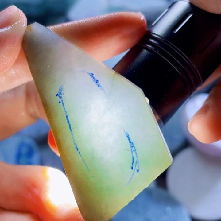 翡翠裸石天然A货翡翠