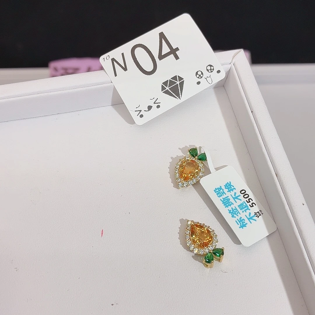 水晶珠宝半成品银S925镶嵌