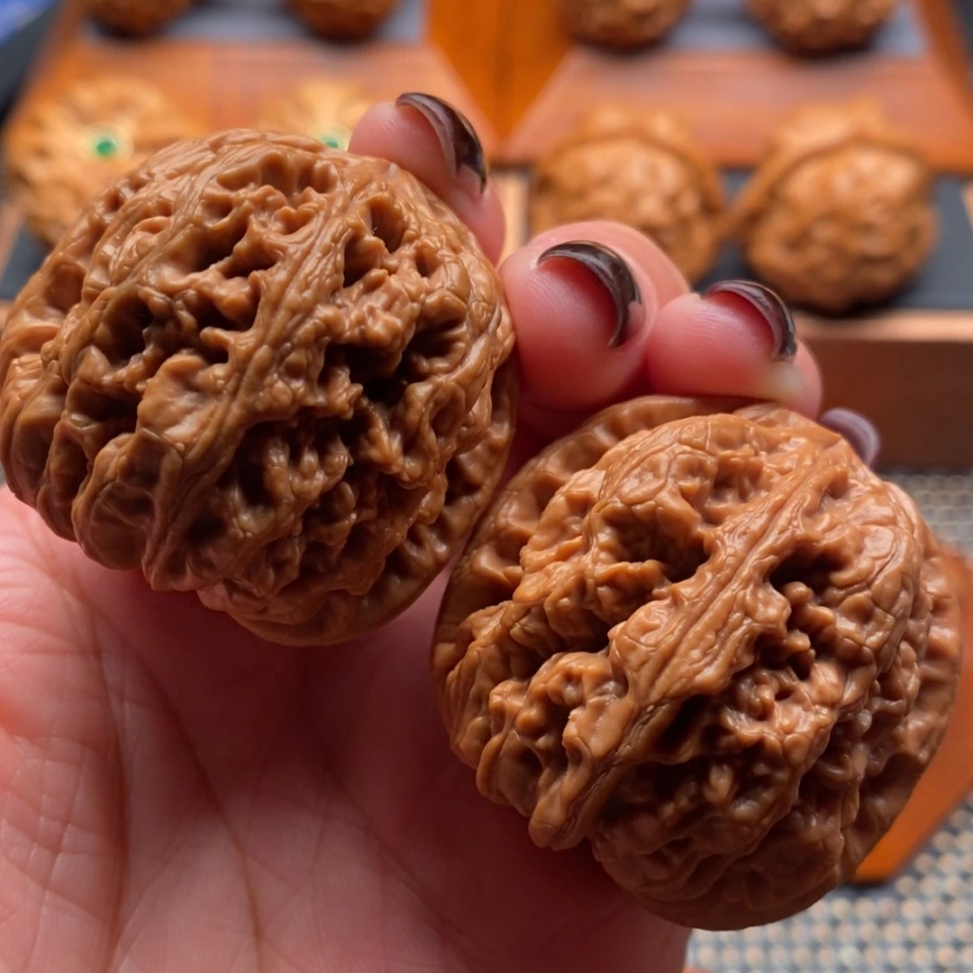 把件文玩核桃40尺全品粗筋