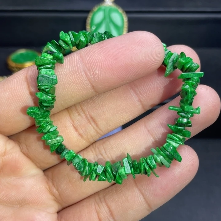 翡翠未镶嵌手串手串