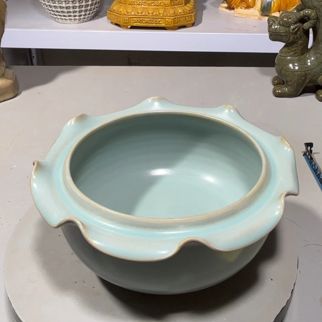 瓶汝窑瓷器品相完美